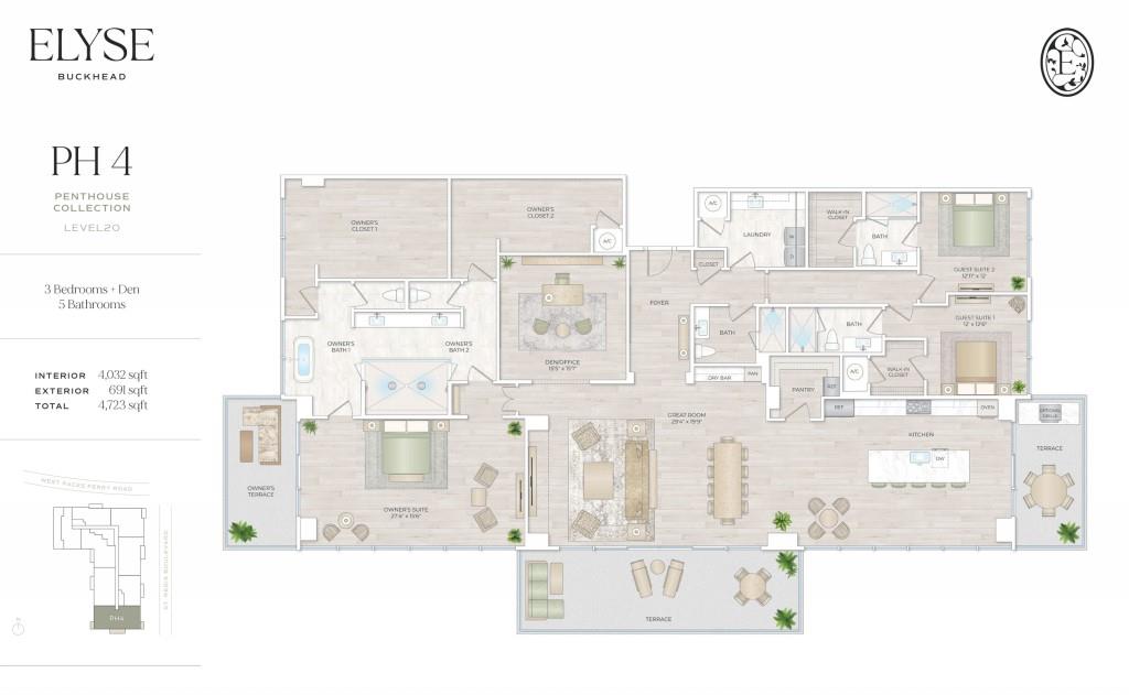 102 W Paces Fry Rd #2004 Atlanta, GA 30305