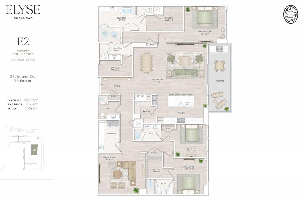 102 W Paces Fry Rd #1702 Atlanta, GA 30305